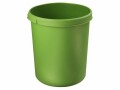 HAN Papierkorb Klassik 30 Liter, Grün, Fassungsvermögen: 30