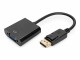 Digitus ASSMANN - DisplayPort adapter - DisplayPort (M) to HD-15