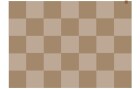 OYOY Teppich Schachbrett Muster, beige, L200 x B140 cm