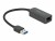 Bild 0 DeLock Netzwerk-Adapter USB-A ? RJ45, 2.5Gbps Schwarz