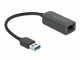Bild 1 DeLock Netzwerk-Adapter USB-A ? RJ45, 2.5Gbps Schwarz