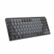 Logitech Tastatur MX Mechanical Mini for Mac space grey