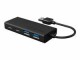 RaidSonic ICY BOX USB-Hub IB-HUB1426-U3, Stromversorgung: USB, Anzahl