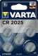 VARTA     Knopfzelle - 602510141 CR2025, 5 Stück