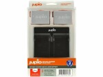 Jupio Videokamera-Akku Value Pack 2x LP-E8 + dual Ladegerät