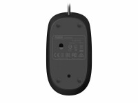 RAPOO N200 wired Optical Mouse 18548 Black