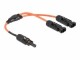 DeLock Splitter Kabel DL4 1x Buchse zu 2x Stecker