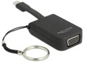 DeLock Adapter USB Type-C ? VGA mit Schlüsselanhänger