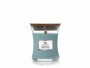 Woodwick Duftkerze Evergreen Cashmere Mini Jar, Eigenschaften