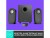 Bild 3 Logitech PC-Lautsprecher Z407, Audiokanäle: 2.1, Detailfarbe