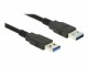 Bild 1 DeLock USB 3.0-Kabel USB A - USB A