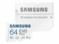Samsung EVO Plus MB-MC64KA - Carte mémoire flash (adaptateur