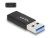 Image 1 DeLock USB-Adapter 3.2 Gen 2 USB-A Stecker - USB-C