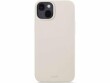 Holdit Back Cover Silicone iPhone 15 Plus Beige, Fallsicher
