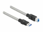 DeLock USB 3.1-Kabel A ? B, Metalmantel 1 m