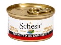 Schesir Cat Thunfisch, Garnelen Gelée 85g