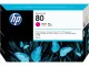 HP Inc. HP Tinte Nr. 80 (C4847A) Magenta, Druckleistung Seiten