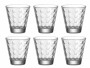 Leonardo Trinkglas Optic 215 ml, 6 Stück, Transparent, Glas