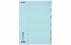 Biella Register A4 1 - 12 Karton, Einteilung: 1-12