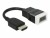 Image 3 DeLock 15cm HDMI Adapterkabel, schwarz [HDMI