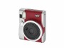 FUJIFILM Fotokamera Instax Mini 90 Neo classic Rot, Detailfarbe