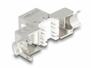 DeLock Keystone-Modul RJ45 zu LSA Cat.6A Slim werkzeugfrei