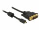 DeLock Kabel Micro-HDMI (HDMI-D) - DVI-D, 2 m, Kabeltyp