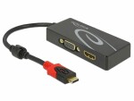 DeLock 2-Port Signalsplitter USB-C