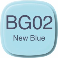 COPIC Marker Classic 20075135 BG02 - New Blue, Kein
