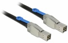 DeLock SAS-Kabel SFF-8644 - SFF-8644 2 m, Datenanschluss Seite