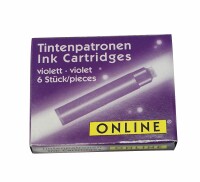 ONLINE    ONLINE Tintenpatronen Standard 17227/12 Violett 6 Stück