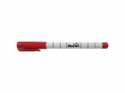 Berec Whiteboard-Marker Schmal Rot, Oberfläche: Whiteboard, Set