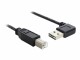 Image 4 DeLock USB2.0 Easy Kabel, A-B, 50cm, SW, gew