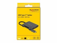 DeLock Adapter 4K 60Hz, schwarz USB Type-C - HDMI-A