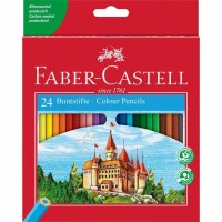 FABER-CASTELL Farbstifte Classic Colour 120124 24 Farben ass., Kein