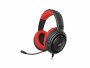 Corsair Headset HS35 Rot, Verbindungsmöglichkeiten: 3.5 mm Klinke