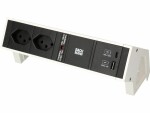 Bachmann Tischsteckdosenleiste DESK 2, 2x T13, 1x USB A/C