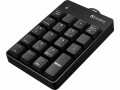 Sandberg USB Wired Numeric Keypad - Tastenfeld - USB