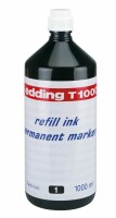 EDDING Tinte 1000ml T-1000-1 schwarz, Kein Rückgaberecht