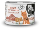 The Goodstuff Nassfutter Rind mit Karotte Adult 200g, Tierbedürfnis