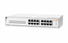 HPE Aruba Networking HP 1430-16G-PoE+: 16 Port Switch, 1Gbps, AutoUplink