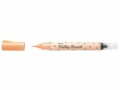 pentel Pinselstift Milky Brush Orange, Set: Nein, Effekte: Pastell