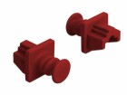DeLock Blindstecker RJ45 10 Stück, rot, Zubehörtyp: Staubschutz