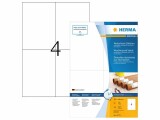 HERMA Outdoor-Etiketten 105 x 148 mm, 80 Blatt, Klebehaftung