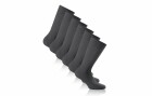 Rohner Socks Cotton II, Anthracite, Grösse 35 - 38, 3er-Pack