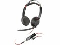 Poly Headset Blackwire 5220 Duo USB-A/C, Microsoft