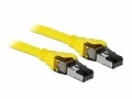 DeLock Patchkabel RJ-45-RJ45 Cat 8.1, S/FTP, 5 m, Gelb