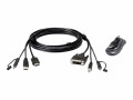 ATEN Technology ATEN 2L-7D02DHX2 - Video- / USB- / Audio-Kabel