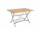 Acamp Tisch Lindau, 120 x 80, Teakfarbe, Detailfarbe: Braun