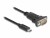 Bild 1 DeLock Serial-Adapter USB-C ? RS-232 D-Sub 9 Pin mit